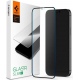 Spigen Tempered Glass GLAS.tR Slim HD - Fullface Αντιχαρακτικό Γυαλί Οθόνης Apple iPhone 12 mini - Black (AGL01534)