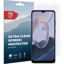 Rosso Ultra Clear Screen Protector - Μεμβράνη Προστασίας Οθόνης - Motorola Moto E22 / E22i - 2 Τεμάχια (8719246376733)