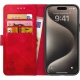 Rosso Element PU Θήκη Πορτοφόλι Apple iPhone 15 Pro - Red (8719246401374)