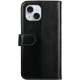Rosso Element PU Θήκη Πορτοφόλι Apple iPhone 15 - Black (8719246401206)