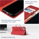 Rosso Element PU Θήκη Πορτοφόλι Apple iPhone 15 Plus - Red (8719246401367)