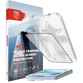 Rosso Tempered Glass - FullFace Αντιχαρακτικό Προστατευτικό Γυαλί Οθόνης Apple iPhone 15 (8719246407055)