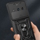 Tech-Protect Camshield Pro - Ανθεκτική Θήκη Realme 11 Pro / 11 Pro Plus με Κάλυμμα για την Κάμερα - Μεταλλικό Ring Holder - Black (9319456605020)