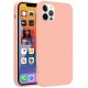 Crong Color Θήκη Premium Σιλικόνης Apple iPhone 12 / 12 Pro - Pink (CRG-COLR-IP1261-PNK)