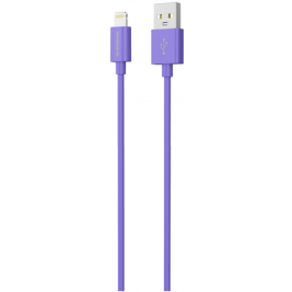 Riversong Lotus 08 - Καλώδιο Φόρτισης και Μεταφοράς Δεδομένων 3A USB σε Lightning - 120cm - Purple (CL71PU)
