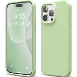 Elago Silicone Case - Premium Θήκη Σιλικόνης Apple iPhone 15 Pro Max - Pastel Green (ES15SC67PRO-PGR)