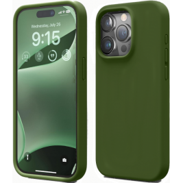 Elago Silicone Case - Premium Θήκη Σιλικόνης Apple iPhone 15 Pro - Cedar Green (ES15SC61PRO-CGR)