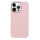 Crong Color Cover Lux Magnetic - Θήκη MagSafe Premium Σιλικόνης - Apple iPhone 15 Pro Max - Pink (CRG-COLRLM-IP1567P-PNK)