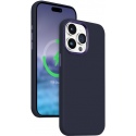 Crong Color Cover Lux Magnetic - Θήκη MagSafe Premium Σιλικόνης - Apple iPhone 15 Pro - Navy Blue (CRG-COLRLM-IP1561P-BLUE)