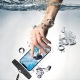 Tech-Protect Universal Waterproof - Αδιάβροχη Θήκη για Κινητά έως 6.9'' - IPX8 - Black / Clear (6216990212710)