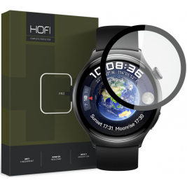 Hofi Premium Pro+ Hybrid Tempered Glass - Huawei Watch 4 (46mm) - Black (9490713935590)