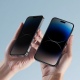 Hofi Anti Spy Pro+ Tempered Glass Privacy - Full Face Αντιχαρακτικό Γυαλί Προστασίας Απορρήτου Οθόνης - Apple iPhone 15 - Black (9319456604634)
