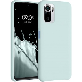KWmobile Θήκη Σιλικόνης Xiaomi Redmi Note 10 / Note 10S - Soft Flexible Rubber Cover - Cool Mint (54543.200)