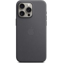 Official Apple FineWoven Case - Υφασμάτινη MagSafe Θήκη Apple iPhone 15 Pro Max - Black (MT4V3ZM/A)