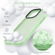 HappyCase Ημιδιάφανη Σκληρή Θήκη - Apple iPhone 15 Pro Max - Matte Green (8719246412691)