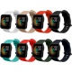 KW Λουράκι Σιλικόνης Xiaomi Mi Watch Lite / Redmi Watch - 8 Τεμάχια - Multicolor (61303.08)