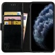 Rosso Element PU Θήκη Πορτοφόλι Apple iPhone 11 Pro Max - Black (8719246206757)