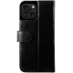 Rosso Elite - MagSafe Δερμάτινη Θήκη / Πορτοφόλι - Apple iPhone 15 Plus - Black (8719246419973)