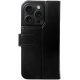 Rosso Elite - MagSafe Δερμάτινη Θήκη / Πορτοφόλι - Apple iPhone 14 Pro - Black (8719246420092)