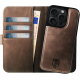 Rosso Elite - MagSafe Δερμάτινη Θήκη / Πορτοφόλι - Apple iPhone 14 Pro - Brown (8719246420108)