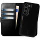 Rosso Elite - MagSafe Δερμάτινη Θήκη / Πορτοφόλι - Samsung Galaxy S23 - Black (8719246420122)