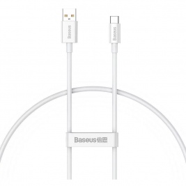 Καλώδιο BASEUS USB A to Type-C PD 100W 0,25m P10320102214-00-white