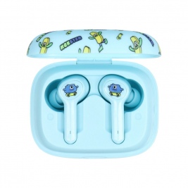 Παιδικά ακουστικά με θήκη φόρτισης wireless JELLIE MONSTER YLFS-06BT-blue