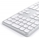 Satechi Bluetooth Keybord για Mac - Ασύρματο Πληκτρολόγιο Αλουμινίου Bluetooth - Silver (ST-AMBKS)