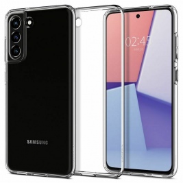 Spigen Θήκη Liquid Crystal Samsung Galaxy S21 FE 5G - Crystal Clear (ACS03055)