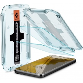 Spigen Tempered Glass GLAS.tR EZ Fit - Αντιχαρακτικό Γυαλί Οθόνης Samsung Galaxy S22 5G - 2 Τεμάχια (AGL04151)