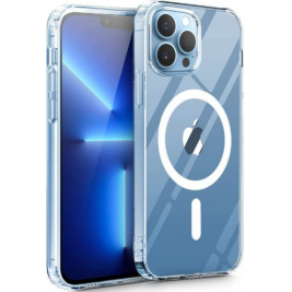 Tech-Protect MagMat - Σκληρή Διάφανη Θήκη MagSafe Apple iPhone 13 Pro Max - Clear (9589046921032)