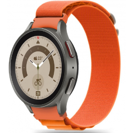 Tech-Protect Nylon Pro Λουράκι - Samsung Galaxy Watch 6 / 5 / 5 Pro / Watch 4 (46/45/44/42/40mm) - Orange (9490713930274)