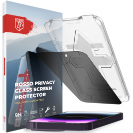 Rosso Privacy Tempered Glass - Αντιχαρακτικό Γυαλί Προστασίας Απορρήτου Οθόνης Apple iPhone 14 Pro (8719246372230)