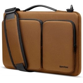 Tomtoc Defender A42 Laptop Shoulder Bag - Θήκη / Τσάντα Μεταφοράς Laptop 14'' - Brown (A42C1Y1)