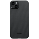 Pitaka MagEZ Case 4 - MagSafe Θήκη Aramid Fiber Body Apple iPhone 15 - 0.95mm - 600D - Black / Grey / Twill (KI1501A)