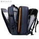 Bange 1908 Business Travel Backpack - Ανθεκτικό Επεκτάσιμο Σακίδιο / Τσάντα Πλάτης - Μεταφοράς Laptop έως 17.3 - 26L έως 45L - Blue