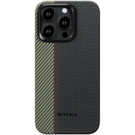 Pitaka Fusion Weaving MagEZ Case 4 - MagSafe Θήκη Aramid Fiber Body Apple iPhone 15 Pro Max - 0.95mm - 600D - Overture (FO1501PM)