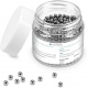 Navaris Decanter Cleaning Beads - Σφαίρες Καθαρισμού Γυάλινης Κανάτας Νερού από Ανοξείδωτο Ατσάλι - 1000 Τεμάχια - 3mm (42956)