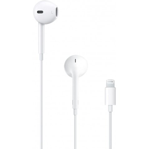 Official Apple EarPods Lightning Connector - Handsfree Ακουστικά Lightning - White (MMTN2ZM/A)