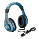 eKids Jurassic World - Ενσύρματα Ακουστικά Κεφαλής για Παιδιά με Ασφαλή Μέγιστη Ένταση Ήχου - 1 x Θύρα Jack 3.5mm - Light Blue / White (JW-140.UFX)