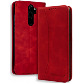 Bodycell Θήκη - Πορτοφόλι Xiaomi Redmi Note 8 Pro - Red (5206015059568)