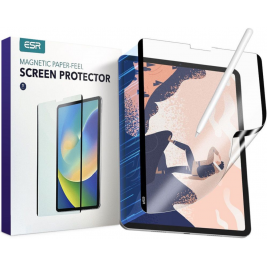 ESR Paper Feel Magnetic Screen Protector - Μαγνητική Μεμβράνη Προστασίας Οθόνης Apple iPad Pro 11 2022 / 2021 / 2020 / 2018 / iPad Air 5 2022 / Air 4 2020 10.9 - Matte Clear (4894240155455)