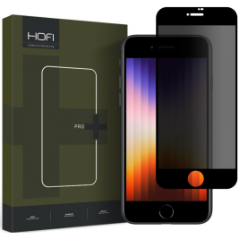 Hofi Anti Spy Pro+ Tempered Glass Privacy - Full Face Αντιχαρακτικό Γυαλί Προστασίας Απορρήτου Οθόνης - Apple iPhone SE 2022 / 2020 / 8 / 7 - Black (9490713933480)