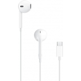 Official Apple EarPods USB-C - Ενσύρματα Handsfree Ακουστικά Type-C - White (MTJY3ZM/A)