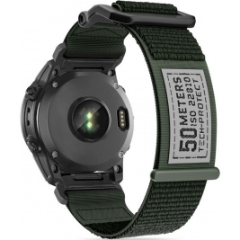 Tech-Protect Λουράκι Scout - Garmin Fenix 3/5X/3HR/5X Plus/6X/6X Pro/7X - Military Green (9319456605549)