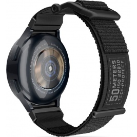 Tech-Protect Λουράκι Scout - Samsung Galaxy Watch 6 / 5 / 5 Pro / Watch 4 / Classic 4 (47/46/45/44/43/42/40mm) - Black (9319456605495)