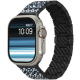 Pitaka Dreamland ChromaCarbon Watch Band - Λουράκι από Aramid Fiber / Ανθρακονήματα - Ανοξείδωτο Ατσάλι - Apple Watch Ultra2/Ultra1/SE/9/8/7/6/5/4/3 (49/45/44/42/41/40/38mm) - Mosaic (AWB2303)