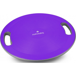 Navaris Balance Board - Αντιολισθητική Σανίδα Ισορροπίας - 40cm - Purple (44181.38)