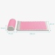 Navaris 2-in-1 Acupressure Mat and Pillow Set - Σετ 2 σε 1 Στρώμα και Μαξιλάρι Βελονισμού / Μασάζ - Grey / Pink (43899.22)
