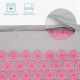 Navaris 2-in-1 Acupressure Mat and Pillow Set - Σετ 2 σε 1 Στρώμα και Μαξιλάρι Βελονισμού / Μασάζ - Grey / Pink (43899.22)